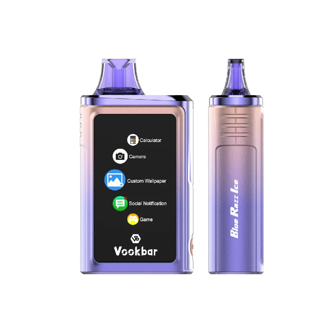 Vookbar Cyber Pro 20K | Blue Razz Ice Take a vape ®