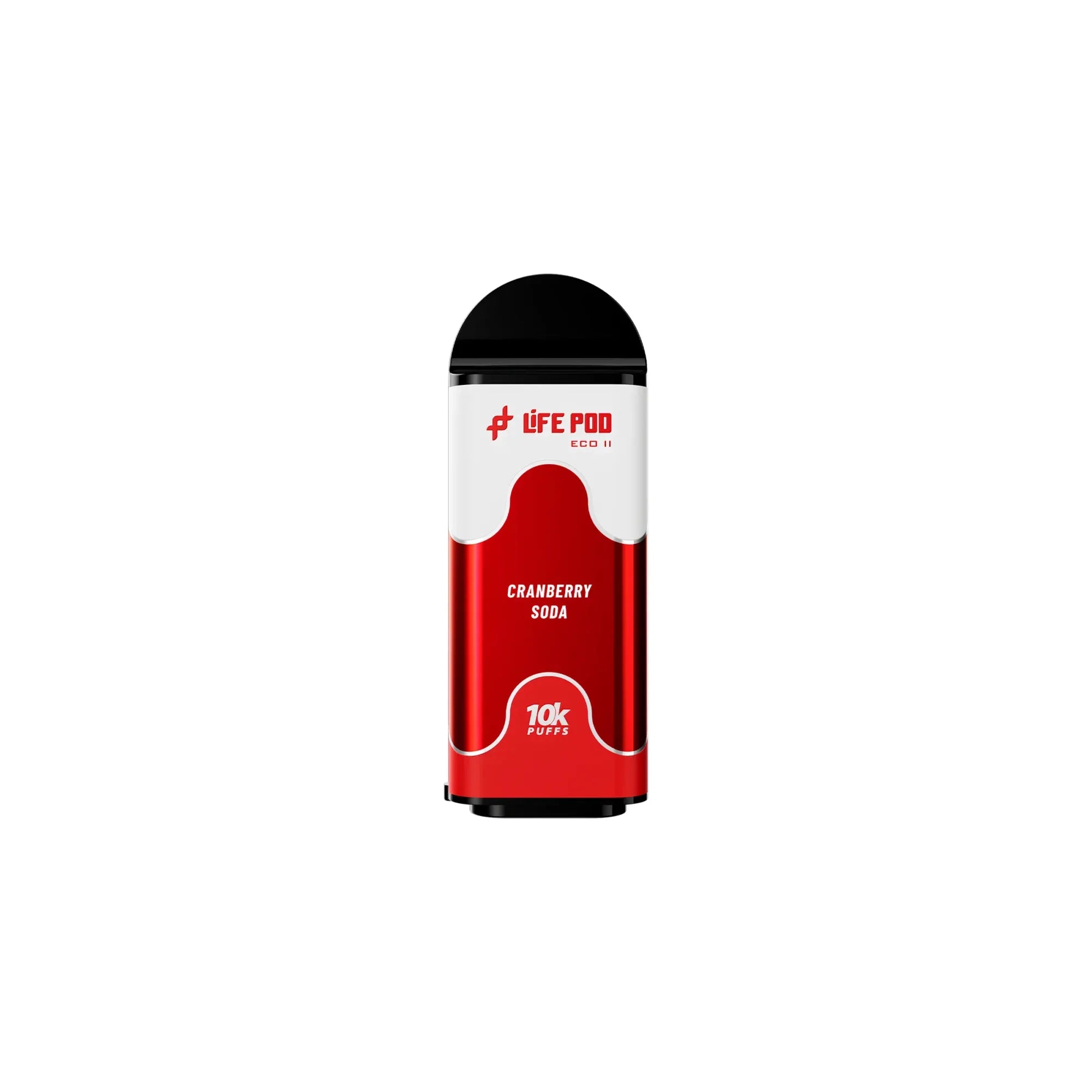 Combo: Life Pod ECO III Batería + Recarga ECO II 10K | Cranberry Soda (Soda de Arándano Rojo) + Batería Negro