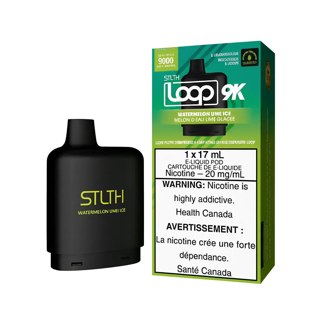 STLTH LOOP 9K | Watermelon Lime Ice (Sandía y Lima Fresca) Stlth