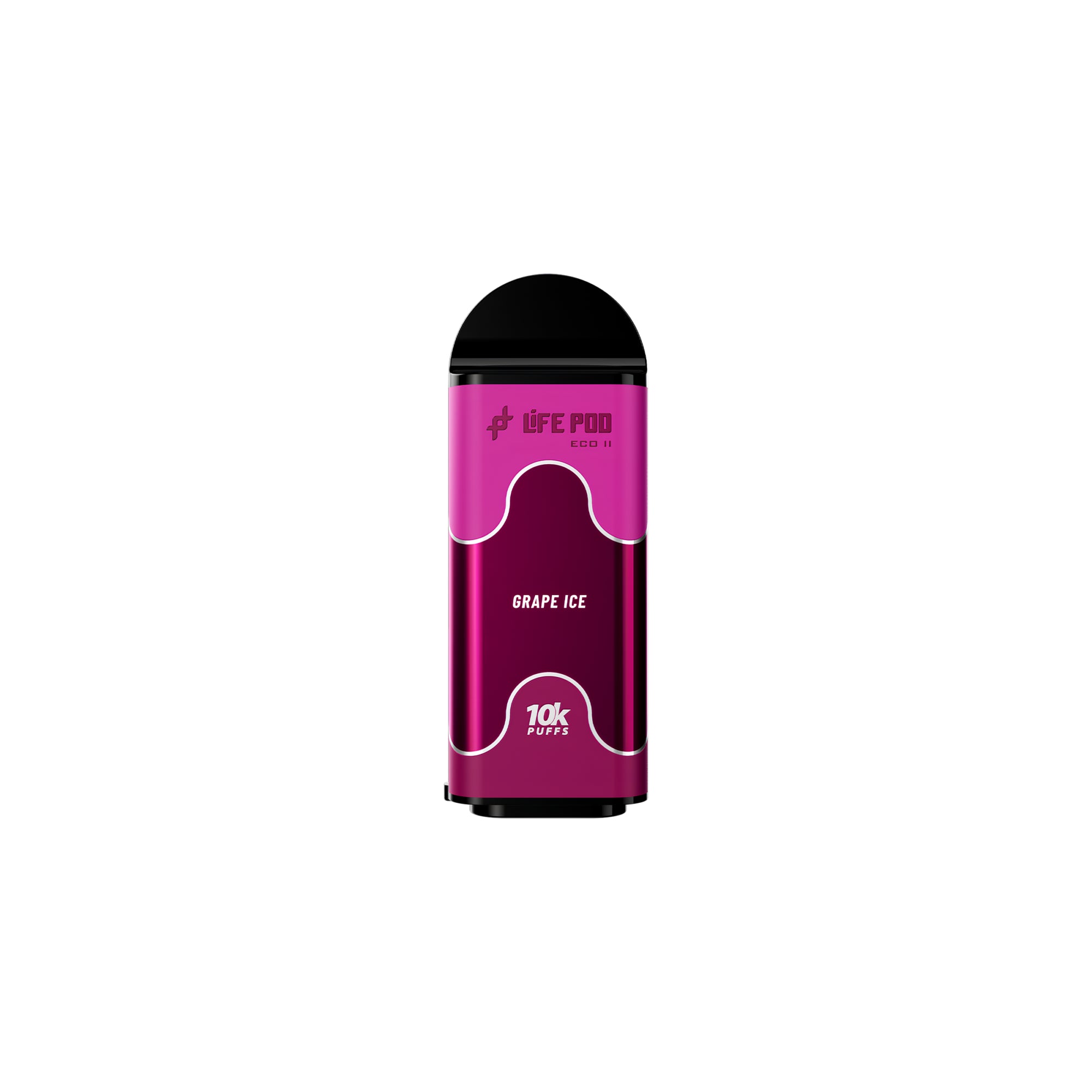 Combo: Life Pod ECO III Batería + Recarga ECO II 10K | Grape Ice (Uva Fresca) + Batería Negro