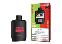 Combo: STLTH LOOP SWITCH 15K Batería + Recarga | Classic Ice / Dry Ice (Gaseosa Negra / Soda Blanca Refrescante) + Batería V3 Negra