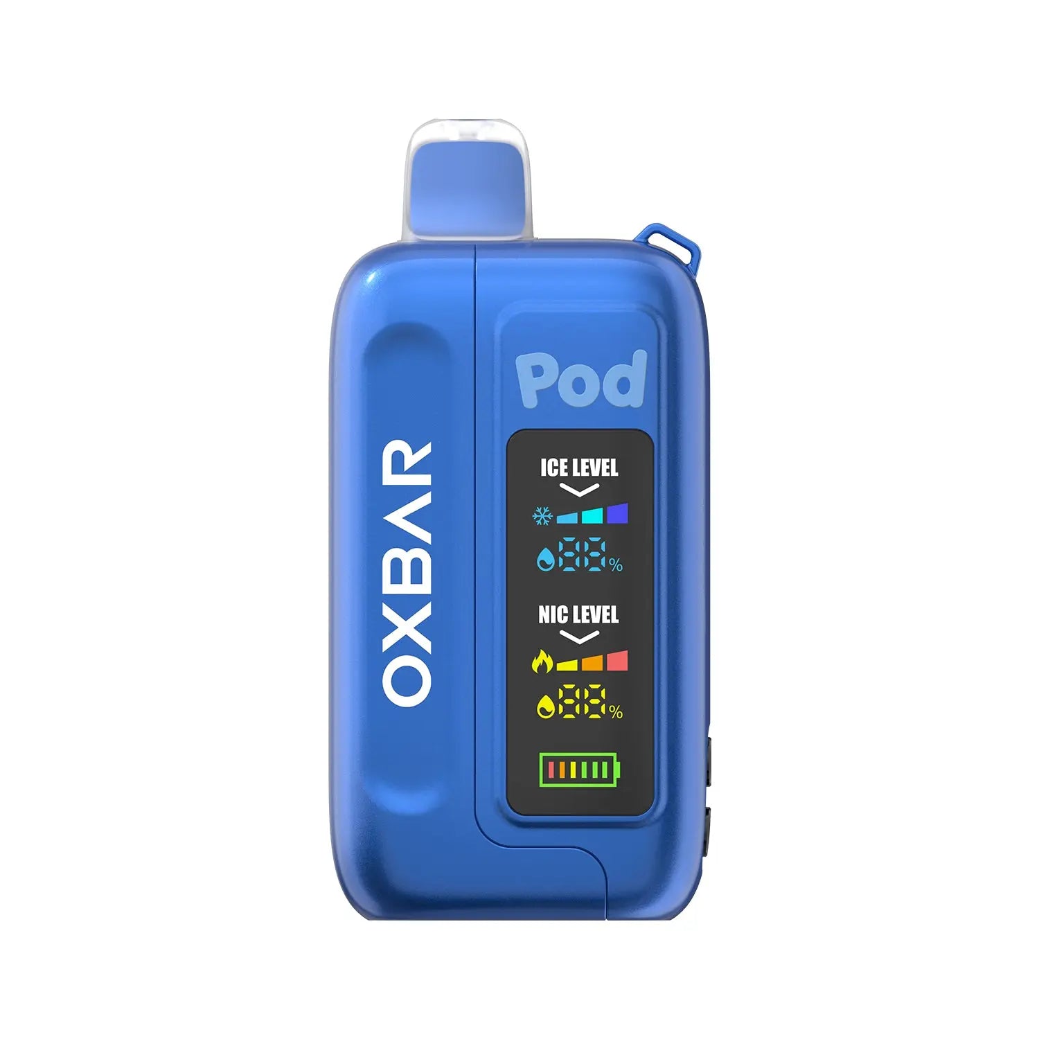 Oxbar 30K Ice- Nic ft POD JUICE | Jolly Blue Pop Take a vape ®