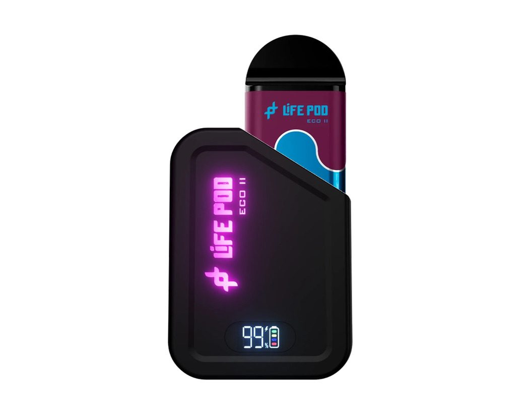 Combo Life Pod ECO II Combo 10K | Blackberry Ice (Mora Fresca) + Batería ECO II Negro