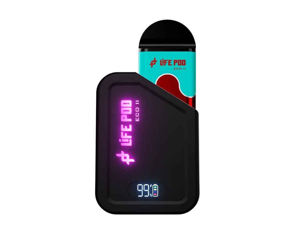 Combo Life Pod ECO II 10K | Mint Watermelon Berries (Menta, Sandía y Bayas) + Batería Negro