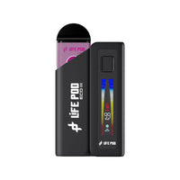 Combo: Life Pod ECO III Batería + Recarga ECO II 10K | Dragon Blue Razz (Pitahaya y Frambuesa Azul) + Batería Negro