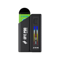 Combo: Life Pod ECO III Batería + Recarga ECO II 10K | Green Apple Ice (Manzana Verde Fresca) + Batería Negro