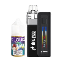 Combo: Life Pod ECO III Batería + Tanque 0.6 Ω + E-liquid 3 mg | Grape Apple Ice (Uva con Manzana Fresca)