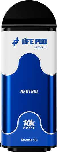 Life Pod ECO II Pod 10K | Menthol (Menta Fresca)