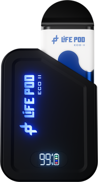 Combo Life Pod ECO II Pod 10K | Menthol (Menta Fresca) + Batería Negro