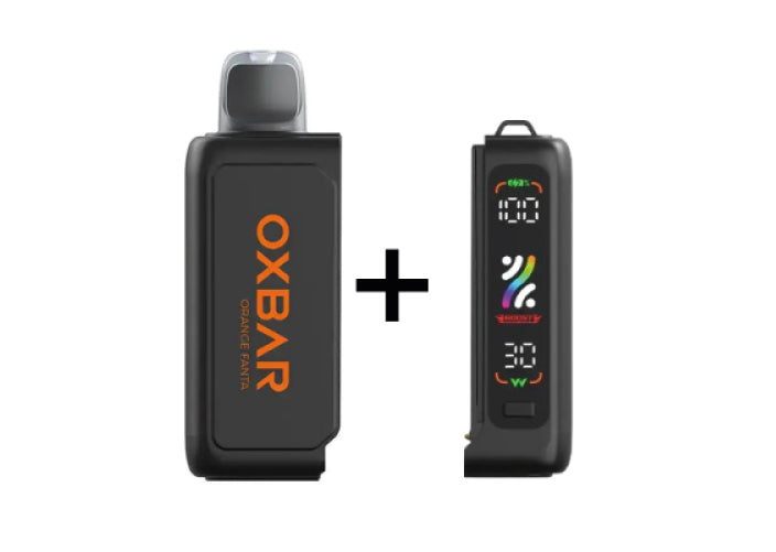 Combo Oxbar Svopp | Orange Fanta (Gaseosa de Naranja) + Batería Negro