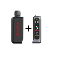 Combo Oxbar Svopp | Cherry Cola Ice (Cereza con Gaseosa Negra) + Batería Gris Metálico