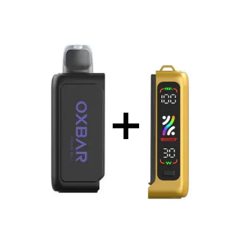 Combo Oxbar Svopp | Grape Bull (Uva con Energizante) + Batería Dorada
