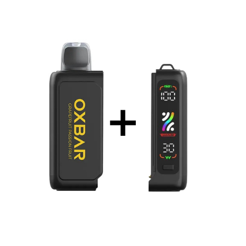 Combo Oxbar Svopp | Grapefruit Passion Fruit (Toronja con Maracuyá) + Batería Negro