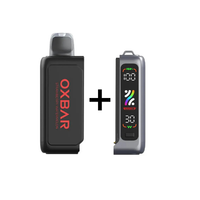 Combo Oxbar Svopp | Strawberry Watermelon (Fresa con Sandía) + Batería Gris Metálico