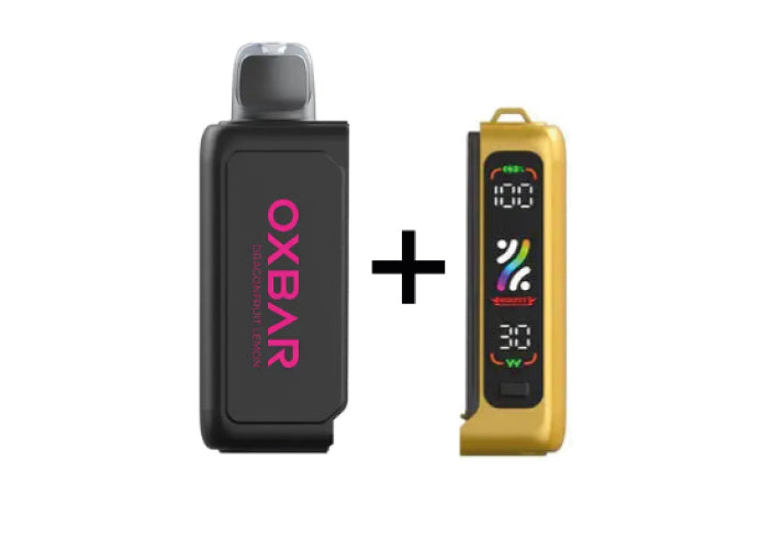 Combo Oxbar Svopp | Dragonfruit Lemon (Pitahaya con Limón) + Batería Dorada
