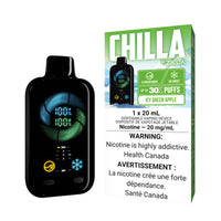 CHILLA by Zilla 30K | Icy Green Apple (Manzana Verde Fresca)