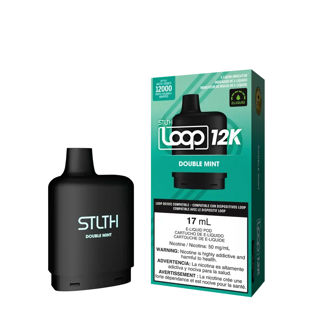 STLTH LOOP Pod 12K | Double Mint Stlth