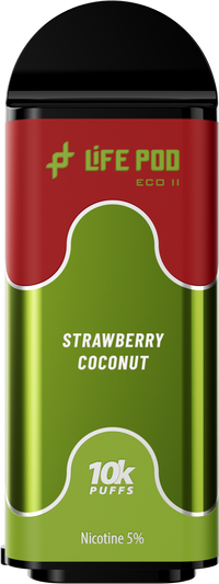 Life Pod ECO II Pod 10K | Strawberry Coconut (Fresa y Coco)