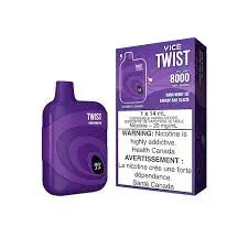 Vice Twist Nana Berry ice 8000 Puffs Take a vape ®