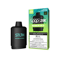 Combo: STLTH LOOP 25K Batería + Recarga | Watermelon Lime Ice (Sandía con Lima Fresca) + Batería V3 Negra