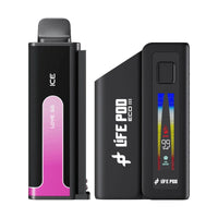 Combo: Life Pod ECO III 20K Batería + Recarga | Love 66 (Sandía y Melón) + Batería Negro