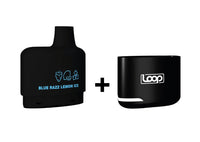 Combo: STLTH LOOP 5K Batería + Recarga | Blue Razz Lemon Ice (Arándano Azul y Limón Fresco) + Batería V1 Negro