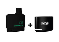 Combo: STLTH LOOP 5K Batería + Recarga | Green Apple Ice (Manzana Verde Fresca) + Batería V1 Negro