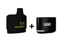 Combo: STLTH LOOP 5K Batería + Recarga | White Grape Ice (Uva Blanca Fresca) + Batería V1 Negro