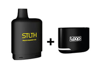Combo: STLTH LOOP 9K Batería + Recarga | Peach Mango Ice (Durazno y Mango Fresco) + Batería V1 Negro