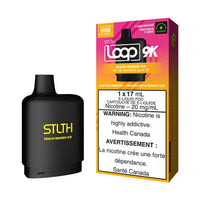 Combo: STLTH LOOP 9K Batería + Recarga | Peach Mango Ice (Durazno y mango fresco) + Batería V3 Negra