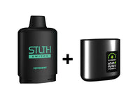 Combo: STLTH LOOP SWITCH 15K Batería + Recarga | Peppermint + Spearmint (Menta Dulce / Menta Suave) + Batería V2 Gris