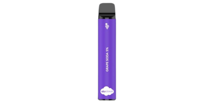 Glucloud XL 2500 | Grape Soda (Uva) — vape desechable de 2.500 caladas, cigarro electrónico en Perú
